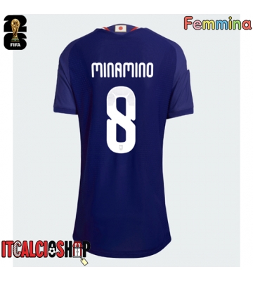 Giappone Takumi Minamino #8 Prima Maglia Femmina Mondiali 2026 Manica Corta